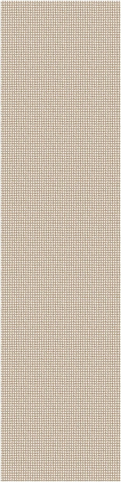 KOZYFLY Runners for Hallways 2x8 ft Washable Kitchen Runner Non Slip Rubber Backed Hall Runners Cotton Entryway Runner Rugs Floor Carpet for Indoor Backdoor Bedroom Kitchen, Ivory/Khaki