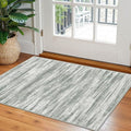 KOZYFLY Small Area Rug 2x3 Rug Entryway Rugs Modern Abstract Indoor Non-Slip Machine Washable Rug Grey Green, Dining Room Rug with Soft Low Pile for Living Room Bath Office Small Carpet Floor Mats