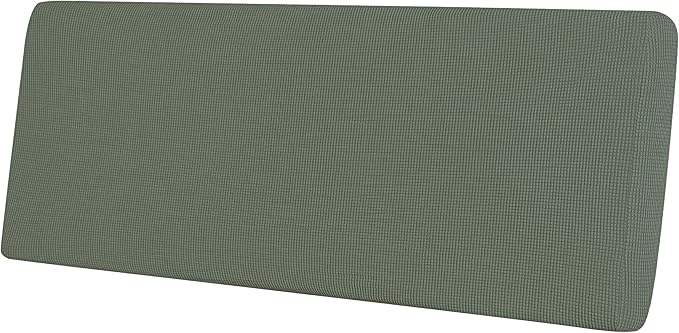 Easy-Going Stretch Cushion Cover Sofa Cushion Furniture Protector Sofa Seat Sofa slipcover Sofa Cover Soft Flexibility with Elastic Bottom(Oversized Sofa Cushion, Greyish Green)