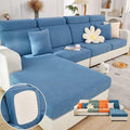 Soothing Home Sofa Covers, Sofa Hero Covers, Wear-Resistant Universal Couch Covers Washable Stretch Sectional Couch Cushion Covers (Blue,Extra Large Seat Cover)