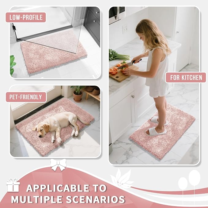 Yimobra Long Bathroom Rug Non Slip 44x24 Inch, Extra Thick Soft Absorbent - Image 7