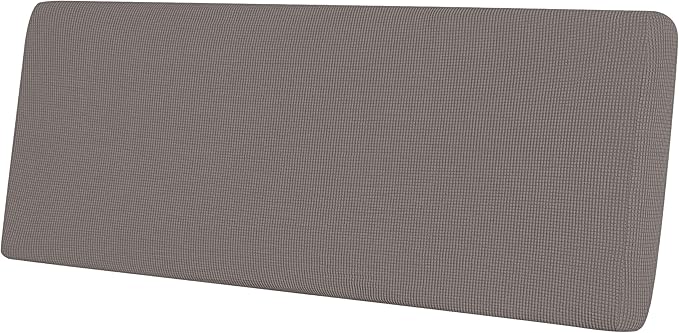 Easy-Going Stretch Cushion Cover Sofa Cushion Furniture Protector Sofa Seat Sofa slipcover Sofa Cover Soft Flexibility with Elastic Bottom(Oversized Sofa Cushion, Taupe)