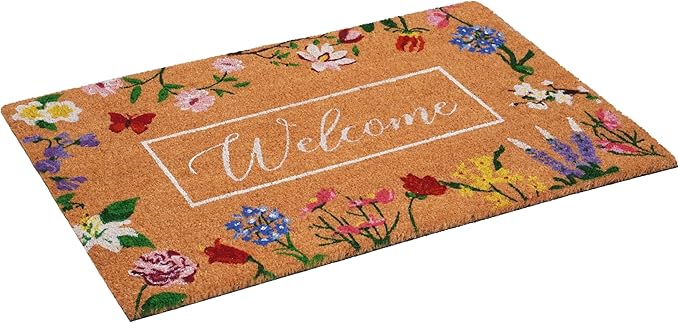 Calloway Mills Butterfly Garden Welcome Doormat (17 x 29)