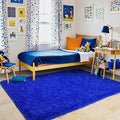 Pionblank Super Fluffy Area Rug for Living Room 5x7 Feet, Modern Indoor Shaggy Carpet, Soft Plush Non Slip Rugs for Bedroom Kids Room Teens Dorm Cloakroom Home Decor, Royal Blue
