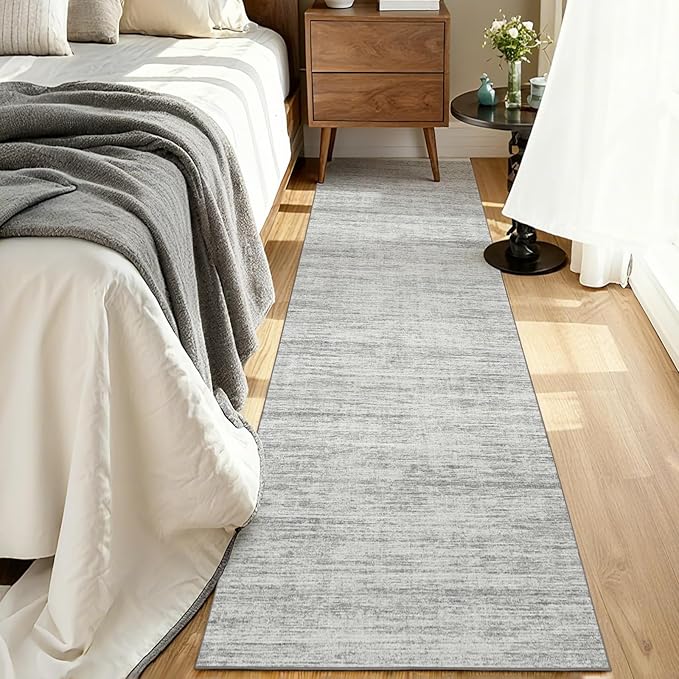 Washable Runner Rugs 3x10 Abstract Kitchen Runner Rug Non Slip Backing, Ultra-Thin Carpet Runners for Hallway 10 ft,Long Rug Runner for Entryway Living Room Bedroom Laundry Room