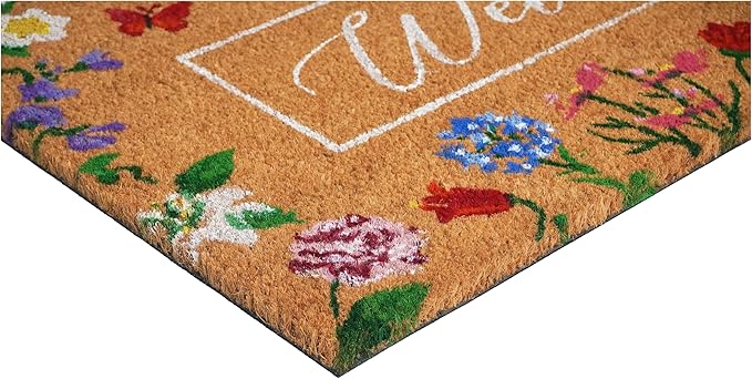 Calloway Mills Butterfly Garden Welcome Doormat (17 x 29)