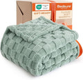 Bedsure GentleSoft Sage Green Throw Blanket for Couch - Super Soft Cozy Blankets Gifts for Kids Girls, Cute Small Fleece Throws for Bedroom Home Decor, 50x70 Inches