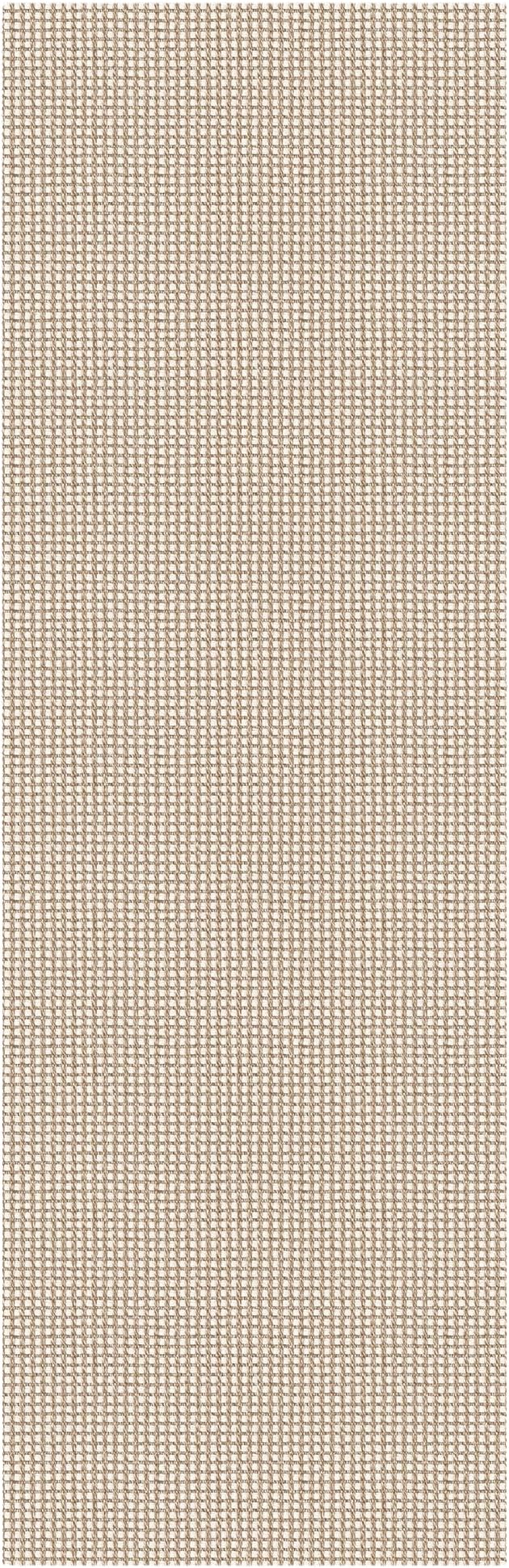 KOZYFLY Runners for Hallways 2x6 ft Washable Kitchen Runner Non Slip Rubber Backed Hall Runners Cotton Entryway Runner Rugs Floor Carpet for Indoor Backdoor Bedroom Kitchen, Ivory/Khaki