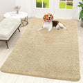 OLANLY Dog Door Mat for Muddy Paws 59x35, Absorbs Moisture and Dirt, Absorbent Non-Slip Washable Doormat, Quick Dry Chenille Mud Mat for Dogs, Entry Indoor Entryway Carpet for Inside Floor, Sand
