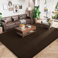 Amearea Large Modern Area Rugs for Bedroom Living Room, 6x9 Feet Brown Thickened Memory Foam Rug, Fluffy Indoor Washable Rugs Non Slip Minimalist Carpet for Boys Girls Dorm Nursery Room Decor