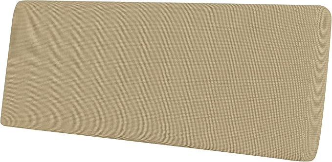 Easy-Going Stretch Cushion Cover Sofa Cushion Furniture Protector Sofa Seat Sofa slipcover Sofa Cover Soft Flexibility with Elastic Bottom(Sofa Cushion, Beige)