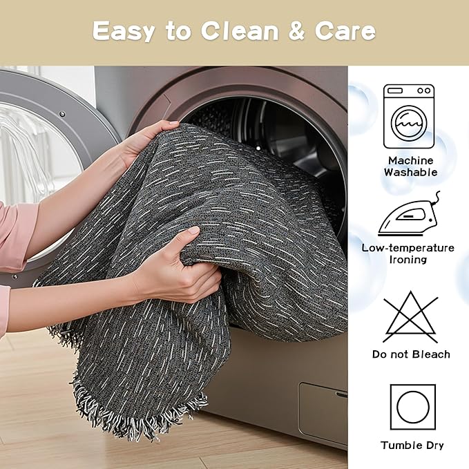 MYSKY HOME Chair Covers Armchair, Recliner Chair Cover Dark Grey Couch Cover, Sofa Cover for Sectional Sofa L Shape Oversized Couch Covers Protector for Dog Pet Couch Throw Slipcover Washable, 71"X91"