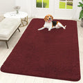 OLANLY Dog Door Mat for Muddy Paws 70x46, Absorbs Moisture and Dirt, Absorbent Non-Slip Washable Doormat, Quick Dry Chenille Mud Mat, Entry Indoor Entryway Carpet for Inside Floor, Caramel Russet