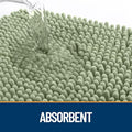 47x32 Dog Door Mat for Muddy Paws – Sage Green