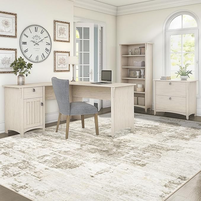 XLUEZ 6x9 Area Rugs for Living Room, Washable Modern Abstract Large Area Rug Neutral Soft Non Slip Kids Rug Stain Resistant Indoor Carpet for Bedroom Nursery Dining Room Playroom(BeigeBrown, 6'x9')
