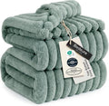 Bedsure GentleSoft Sage Green California King Size Blanket for Bed - Cozy Soft Blankets for Women, Cute Large Throws for Girls, 102x96 Inches