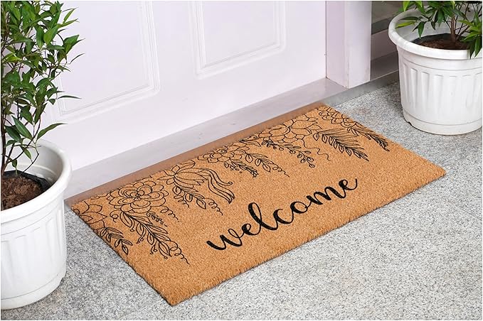 Calloway Mills Floral Vine Welcome (17 x 29)