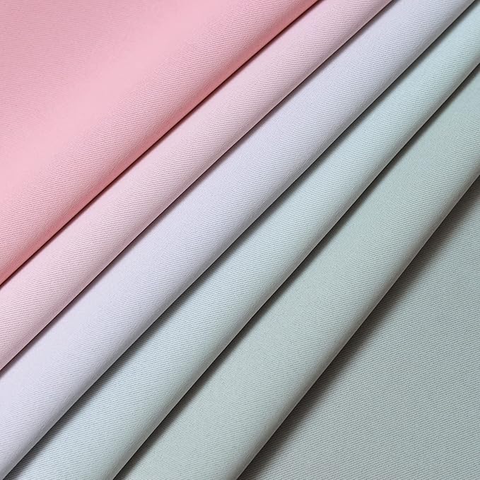 Yakamok Ombre Grey and Pink Curtains for Bedroom, Gradient Room Darkening Curtains 63 inches Long,Grommet Thermal Insulated Light Blocking Window Drapes/Curtain for Living Room,52 x 63 Inch,2 Panels