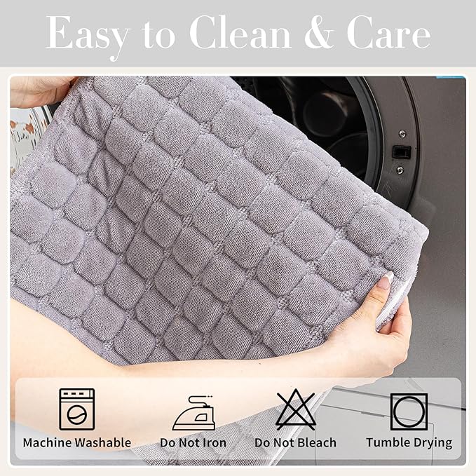 Velvet Couch Cover, Washable Sectional Sofa Cover, Anti Slip Sofa Slipcover for 3 Cushion Couch Sofa L Shaped Armrest Backrest, Furniture Protector Covers for Pets Kids(Light Grey, Only 1 PCS)