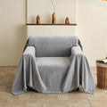 Armchair Couch Cover for Dogs 1 Cushion, Washable Recliner Covers Sofa Protector, Oversized Single Chair Covers, Accent Chair Couch Slipcovers, Pet Couch Cover Blanket Throws(71"x91", Grey)