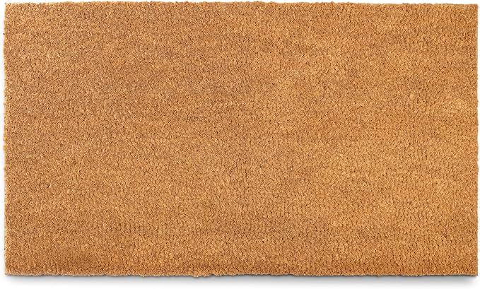 MAINEVENT Blank Doormat Coir 30x17 Inch for Screen Printing, Plain Door Mat for Outdoor Painting