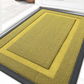 OLANLY Front Door Mat Indoor Outdoor Entrance, Waterproof All-Season, All-Weather Doormat, Sturdy Natural Rubber, Low Profile, Easy Clean Patio Porch Entryway Mat, 29.5x17, Lime Green