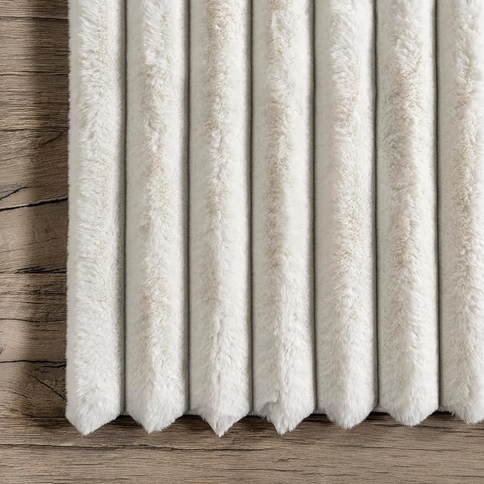 Nuloom SuperiorWash Collection Kai Off-White, 6' x 9', Fluffy and Cozy, High Traffic, Stain Resistant, Easy Clean, Durable Washable Area Rug for Bedroom, Living Room, Dining, Den, Foyer, Entryway