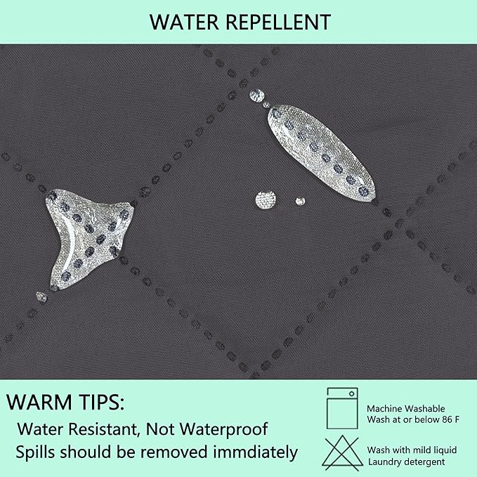 Recliner Chair Covers Reversible Sofa Cover Couch Cover for Pets Lazy Boy Furniture Protector(28''Recliner,Dark Grey/Light Grey)