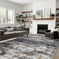 6x9 Area Rugs for Living Room Bedroom – Dark Gray