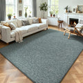 AROGAN Washable 5×7 Living Room Rug, Modern Area Rugs with Soft Memory Foam for Bedroom, Minimalist Non-Slip Indoor Floor Carpet for Dining Room Office Kids Playroom Decor, Grey