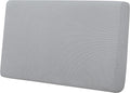 Easy-Going Stretch Loveseat Cushion Cover Sofa Cushion Furniture Protector Sofa Seat Sofa Slipcover Sofa Cover Soft Flexibility with Elastic Bottom(Loveseat Cushion, Silver Gray)