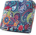 Smiry Printed Couch Cushion Covers, Stretch Soft Couch Covers for Sofa, Washable Non-Slip Sofa Slipcover Furniture Protector for Indoor and Outdoor (1 Pack, Blue Green)