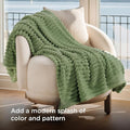 GentleSoft Reseda Twin XL Blanket for Bed – 66x90 Inches