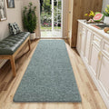 AROGAN Washable 2x6 Runner Rug for Hallway, Long Runner Rugs wtih Soft Memory Foam for Bedroom, Non Slip Backing Carpet Runners for Hallways, Kitchen, Bathroom, Entryway Home Decor, Grey