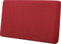 Easy-Going Stretch Loveseat Cushion Cover Sofa Cushion Furniture Protector Sofa Seat Sofa Slipcover Sofa Cover Soft Flexibility with Elastic Bottom(Loveseat Cushion, Christmas Red)