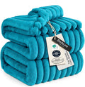 Bedsure GentleSoft Teal Full Blanket for Bed - Cozy Soft Blankets for Women, Cute Large Throws for Girls, 84x90 Inches