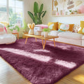 Area Rugs for Living Room Bedroom – Burgundy