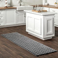 nuLOOM Jeni Dark Grey, 2'6" x 6', Solid Faux Rabbit, Fluffy and Cozy, High Traffic, Stain Resistant, Easy Clean, Durable Washable Runner for Bedroom, Living Room, Dining, Den, Foyer, Entryway