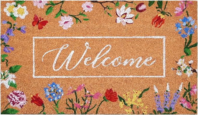 Calloway Mills Butterfly Garden Welcome Doormat (17 x 29)