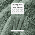 Sage Green GentleSoft Fluffy Throw Blanket – 50x60