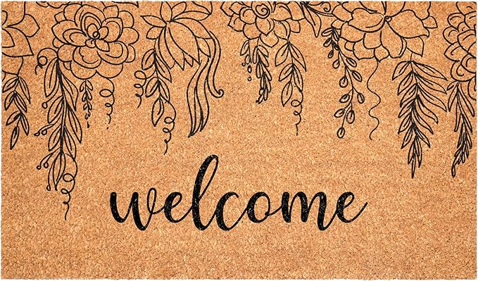 Calloway Mills Floral Vine Welcome (17 x 29)