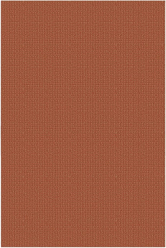 KOZYFLY Washable Area Rug 4x6 ft Non Slip Rubber Backed Living Room Rugs Braided Woven Cotton Kitchen Rugs Indoor Outdoor Entryway Rug Floor Carpet for Dining Living Room Bedroom, Orange/Tan