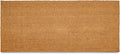 MAINEVENT Blank Mat 48x24 Inch, Plain Oversized Doormat for Covered Outdoor Area, Extra Large Long Welcome Mat w/Non-Slip PVC Backing for Double Door