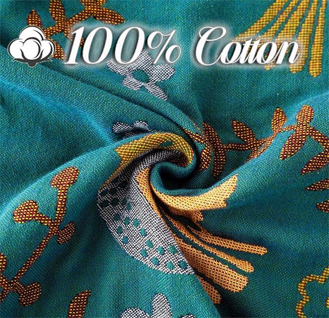 MSGKV Boho Throw Blanket 100% Cotton Blankets for Bed Couch 60''x80'', Spring Breathable Farmhouse Bird Blankets Quilt Muslin Home Decor
