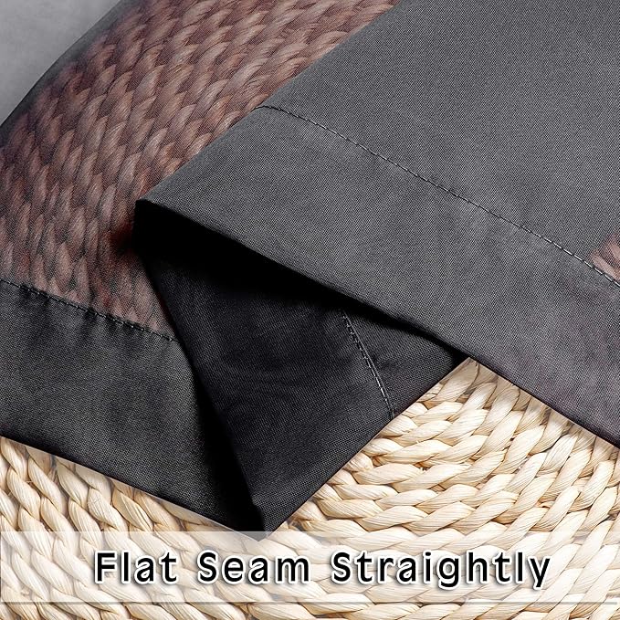 OWENIE Black Sheer Curtains 90 Inches Long 2 Panels Set, Elegant Sheer Curtains for Bedroom, Window Voile Sheer Curtain Panels/Drapes/Treatment for Living Room, 2Pcs, Each 42" W x 90" L, Black