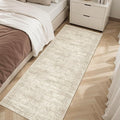 Runner Rug 2x5 Washable Non-Slip Kitchen Runner Rugs for Bathroom Laundry Room Beige Vintage Floor Carpet Runners for Hallway Entryway