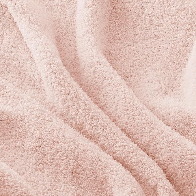 Bedsure Gentlesoft Knit Twin Blanket for Couch - Soft Cozy Fluffy Throw Blanket, Lightweight Warm All Season Plush Blankets for Bed Sofa, Mothers Day, Birthday Gifts for Her Him, Pink, 60x80 Inches