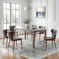 Grey Abstract Rug Machine Washable Area Indoor Low Pile (5x7)