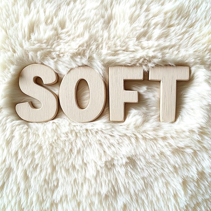 OLANLY 8x8 Machine Washable Large Area Rugs for Living Room, Bedroom, Soft Fluffy Shaggy Bedside Rug, Indoor Floor Carpet for Kids Girls and Boys, Dorms, Nursery, Home Decor Aesthetic, Ivory
