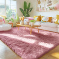Area Rugs for Living Room Bedroom – Pale Pink